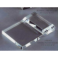 Crystal Award Posted Memo Holder